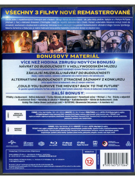 Назад в будущее: Трилогия [Ремастеринг 2020год] (3 Blu-ray + бонусный диск) 