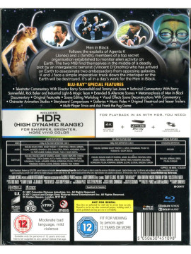 Люди в черном (Blu-Ray 4K Ultra HD) 