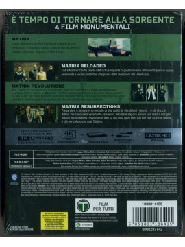 Матрица: Квадрология (4K UHD + Blu-ray) Deja Vu Collection (8 blu-ray)