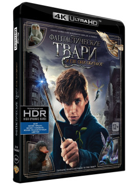 Фантастические твари и где они обитают (Blu-Ray 4K Ultra HD)