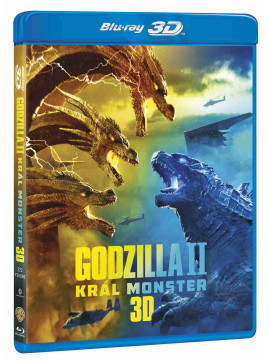 Годзилла 2: Король монстров  Blu-ray 3D + Blu-ray (2BD) 