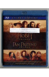 Хоббит: Трилогия / Властелин Колец:  Трилогия  (6 Blu-ray) Все фильмы с переводом