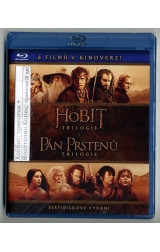 Хоббит: Трилогия / Властелин Колец:  Трилогия  (6 Blu-ray)