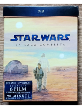 Звездные войны. Коллекционное издание. Сага. Эпизоды I, II, III, IV, V, VI (9 Blu-Ray)