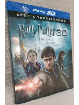 Гарри Поттер и Дары Смерти: Часть 2 3D + 2D (3 Blu-ray) [Лентикуляр]
