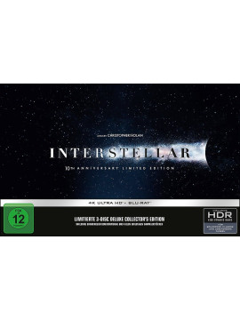  Интерстеллар (2014) (4K UHD + 2 Blu-ray) [10th Anniversary] Limited Collector’s Edition