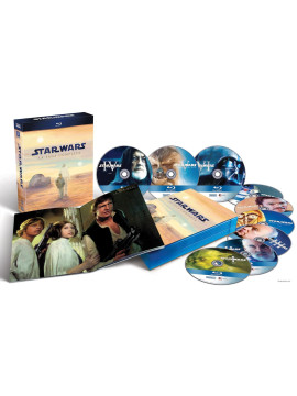 Звездные войны. Коллекционное издание. Сага. Эпизоды I, II, III, IV, V, VI (9 Blu-Ray)