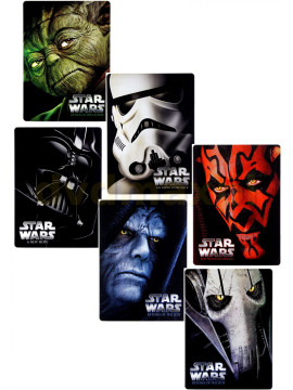 Звездные войны. Сага. Эпизоды I, II, III, IV, V, VI (6Blu-Ray) Steelbook